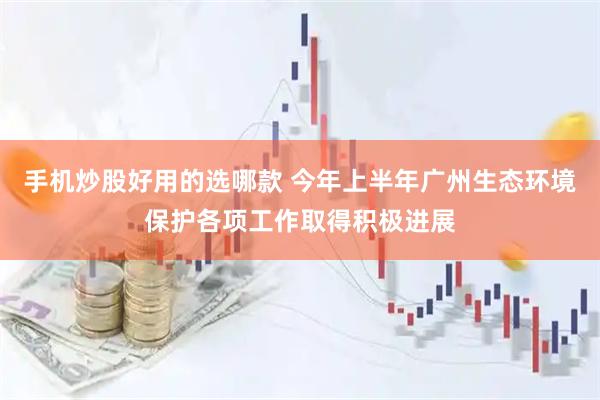 手机炒股好用的选哪款 今年上半年广州生态环境保护各项工作取得积极进展